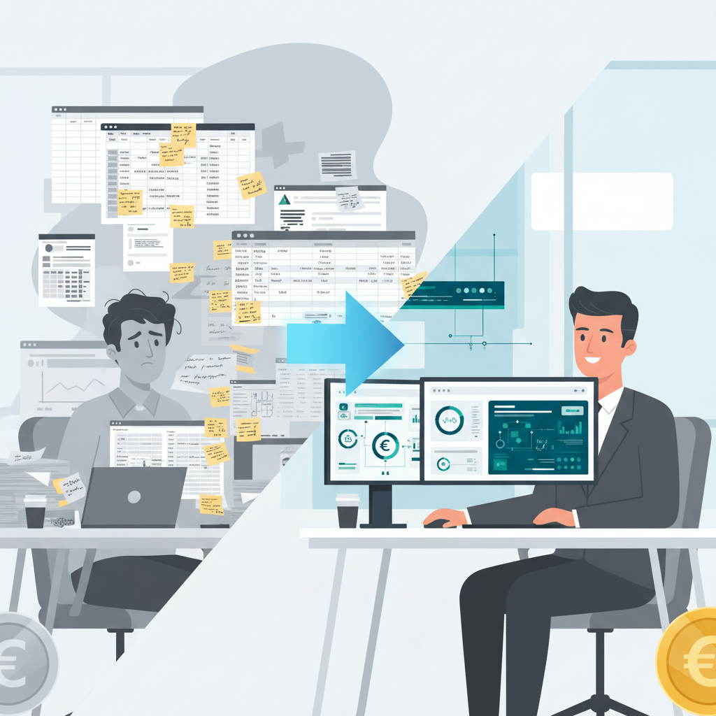 Преход от Excel към ERP системи: Как еврото катализира цифровата трансформация на българския бизнес