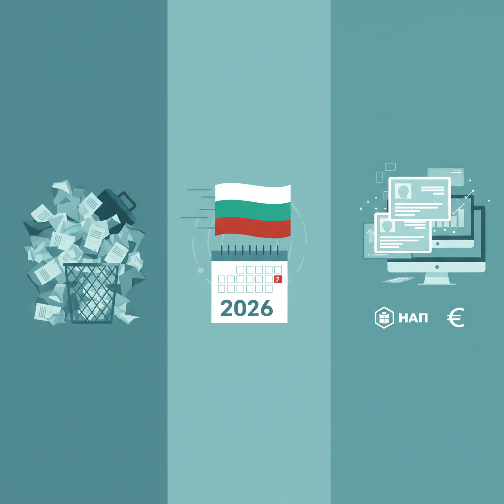 Задължително електронно фактуриране от 2026 г.: Революцията, която НАП подготвя за българския бизнес