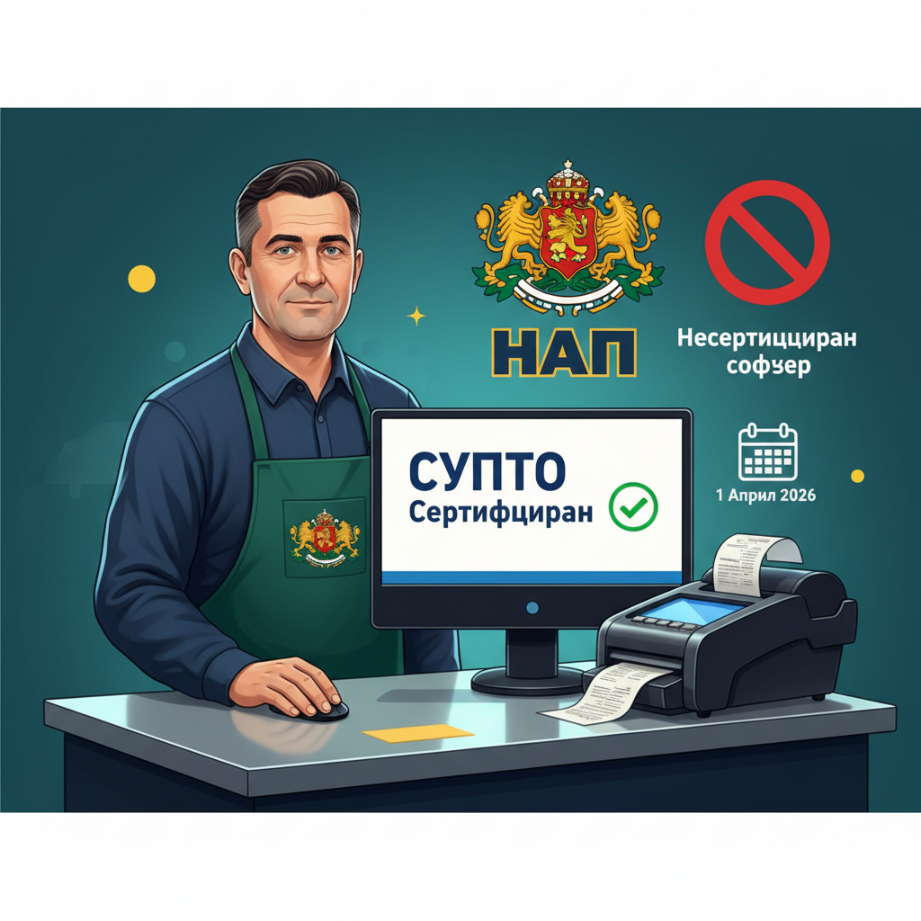 Задължително СУПТО за търговци от 1 април 2026 г.: Всичко, което трябва да знаете